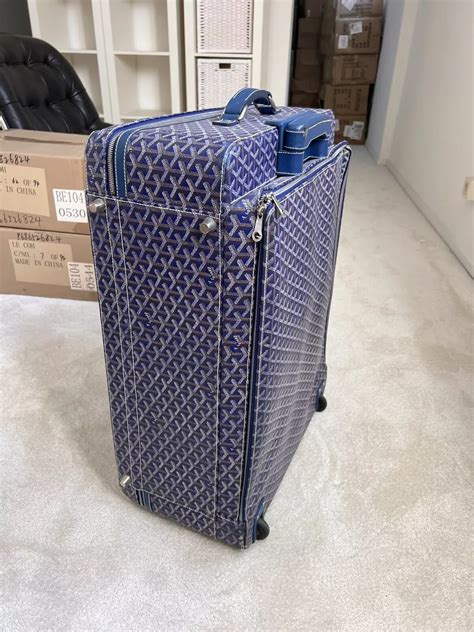 goyard trolley bag price|goyard luggage catalog.